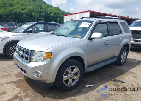 2012 Ford Escape Limited from USA, damaged, VIN 1FMCU9EG7CKA33318